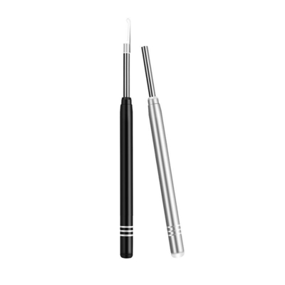 ABS smart portable travel visual ear remover with camera wifi wire otoscope camera earwax remover spoon earpick