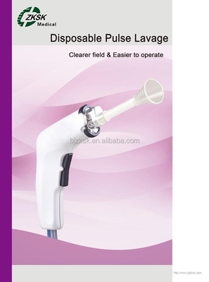 Alibaba Wholesale New Product Easy Pulse Disposable Wash for Orthopedic &amp; Trauma &amp; Wound Care