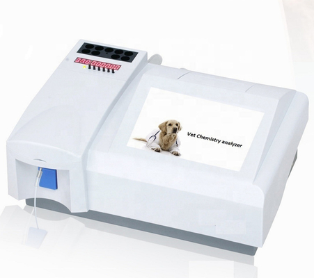 MC303vet Most Popular Clinic Use Veterinary Blood Biochemistry Analyzer with Flowmeter Cell Incubator MC303vet
